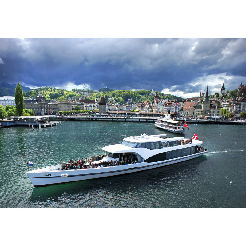 Ticket for 1-hour Cruise on Panorama-Yacht Saphir (full fare)